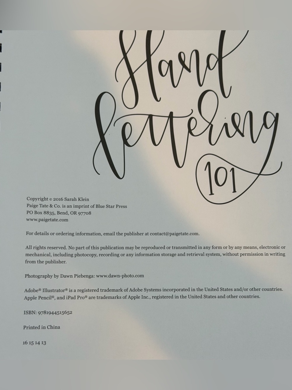 Hand Lettering Calligraphy Workbook Bundle - Picture 4 of 6